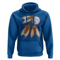 Funny 3 Cicadas Concert Fest Moon Cicada Reunion Hoodie