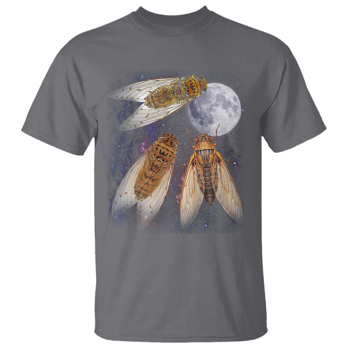 Funny 3 Cicadas Concert Fest Moon Cicada Reunion T Shirt