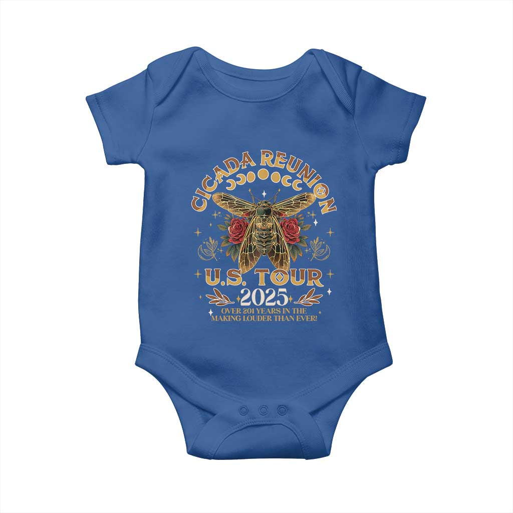 Funny Cicada Reunion US Tour 2025 Baby Onesie Over 201 Years In The Making Louder Than Ever