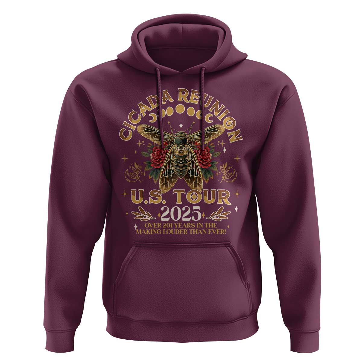 Funny Cicada Reunion US Tour 2025 Hoodie Over 201 Years In The Making Louder Than Ever