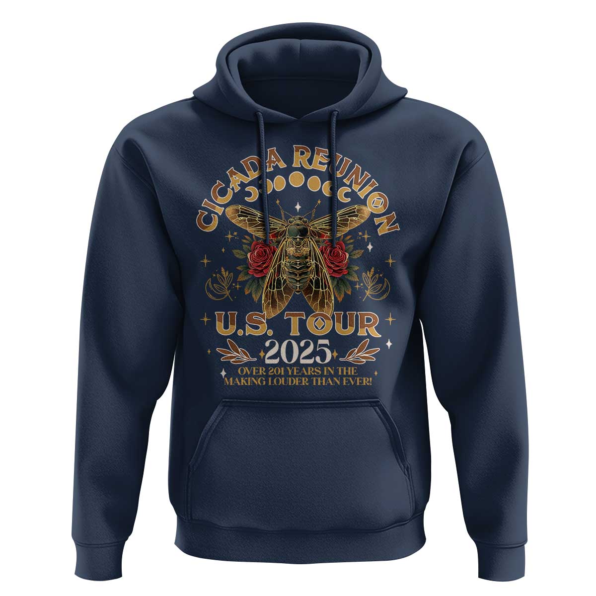 Funny Cicada Reunion US Tour 2025 Hoodie Over 201 Years In The Making Louder Than Ever