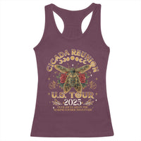 Funny Cicada Reunion US Tour 2025 Racerback Tank Top Over 201 Years In The Making Louder Than Ever