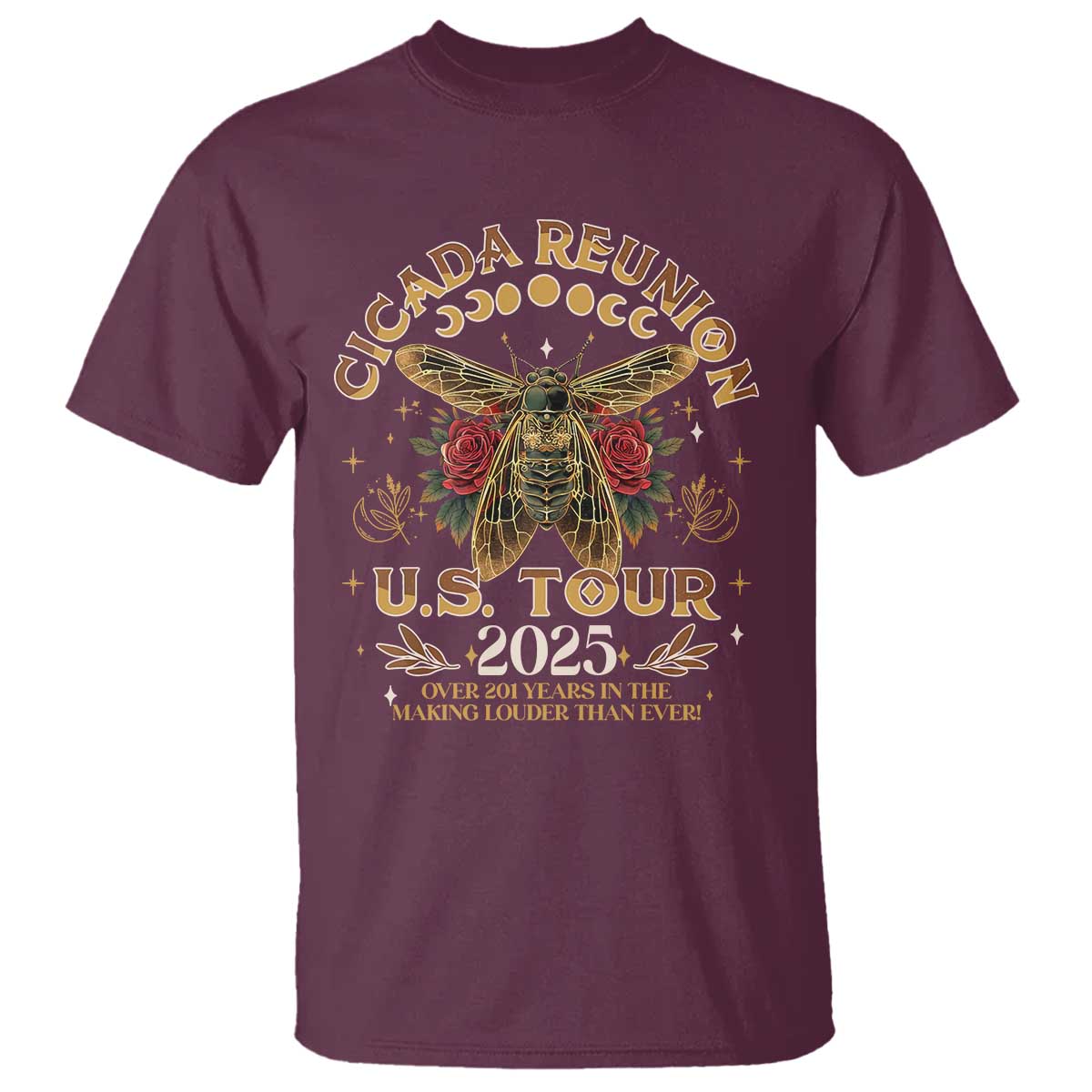 Funny Cicada Reunion US Tour 2025 T Shirt Over 201 Years In The Making Louder Than Ever