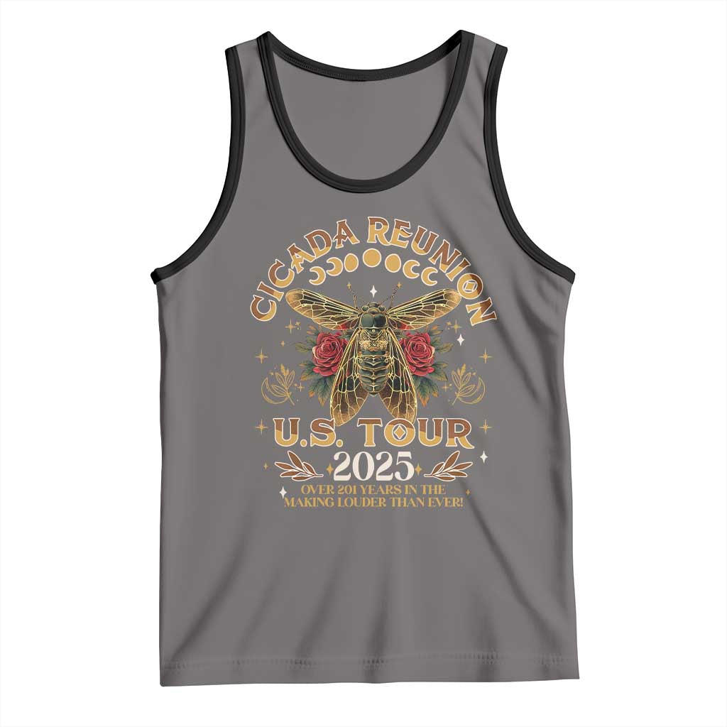 Funny Cicada Reunion US Tour 2025 Tank Top Over 201 Years In The Making Louder Than Ever