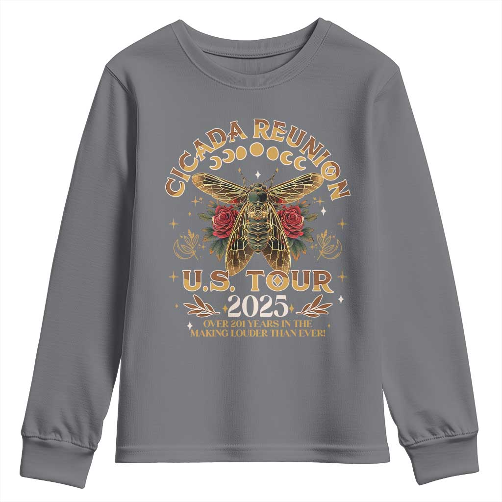 Funny Cicada Reunion US Tour 2025 Youth Sweatshirt Over 201 Years In The Making Louder Than Ever