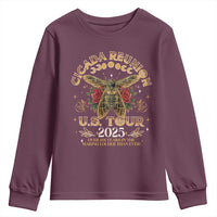 Funny Cicada Reunion US Tour 2025 Youth Sweatshirt Over 201 Years In The Making Louder Than Ever