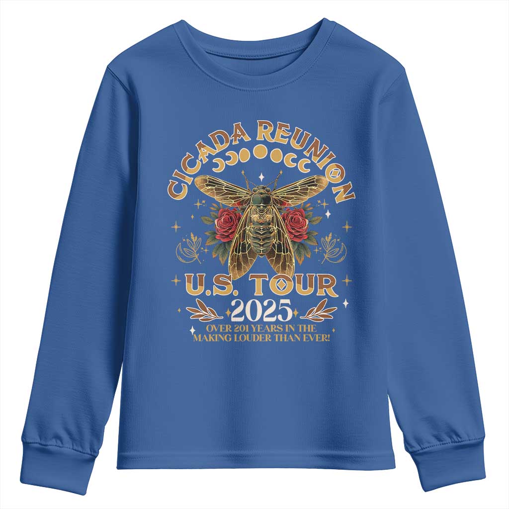 Funny Cicada Reunion US Tour 2025 Youth Sweatshirt Over 201 Years In The Making Louder Than Ever