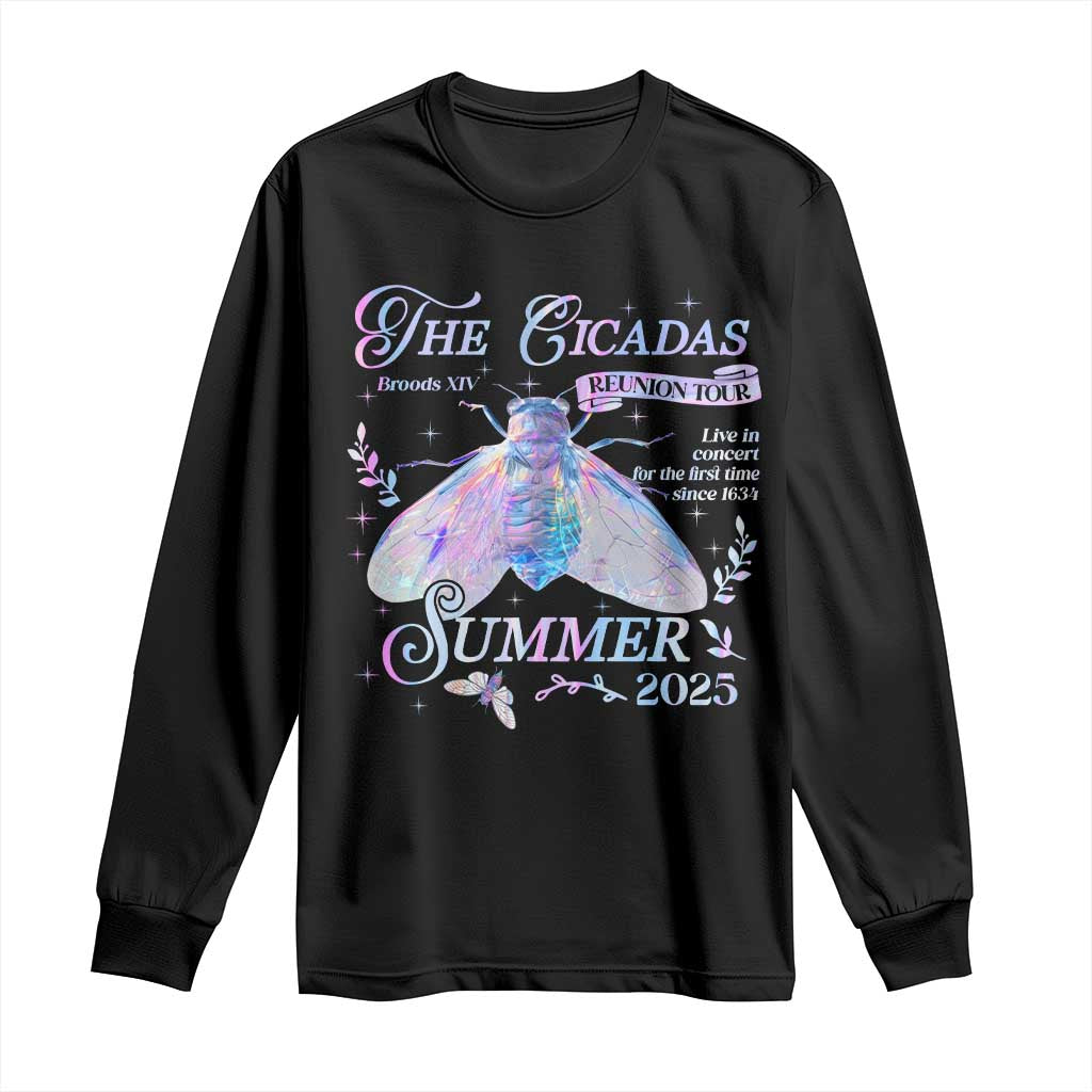 The Cicadas Brood XIV Reunion Tour Summer 2025 Long Sleeve Shirt Live In Concert For The First Time Since 1634