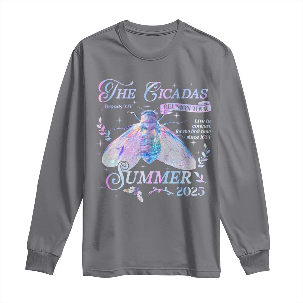 The Cicadas Brood XIV Reunion Tour Summer 2025 Long Sleeve Shirt Live In Concert For The First Time Since 1634