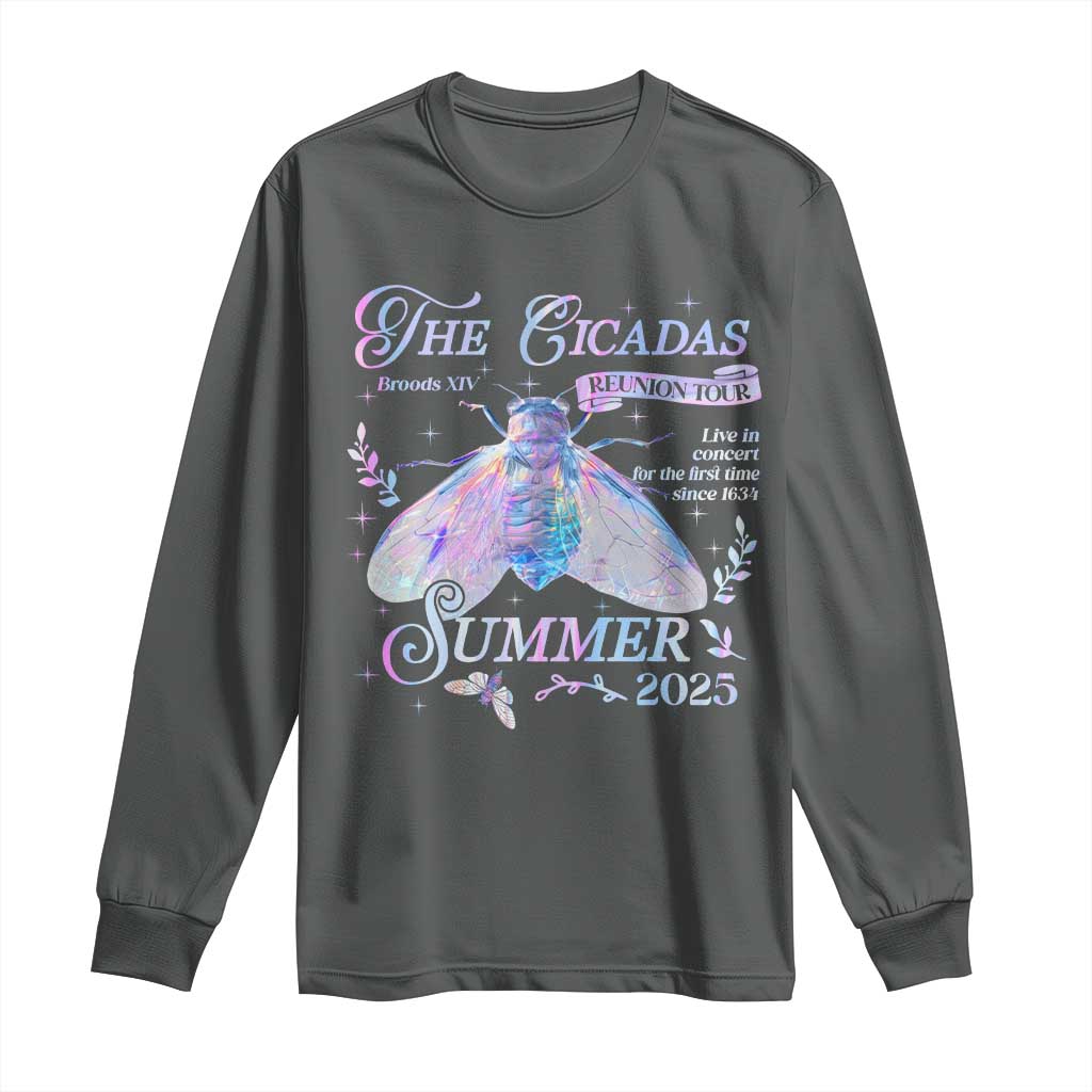 The Cicadas Brood XIV Reunion Tour Summer 2025 Long Sleeve Shirt Live In Concert For The First Time Since 1634
