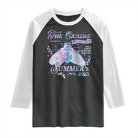 The Cicadas Brood XIV Reunion Tour Summer 2025 Raglan Shirt Live In Concert For The First Time Since 1634