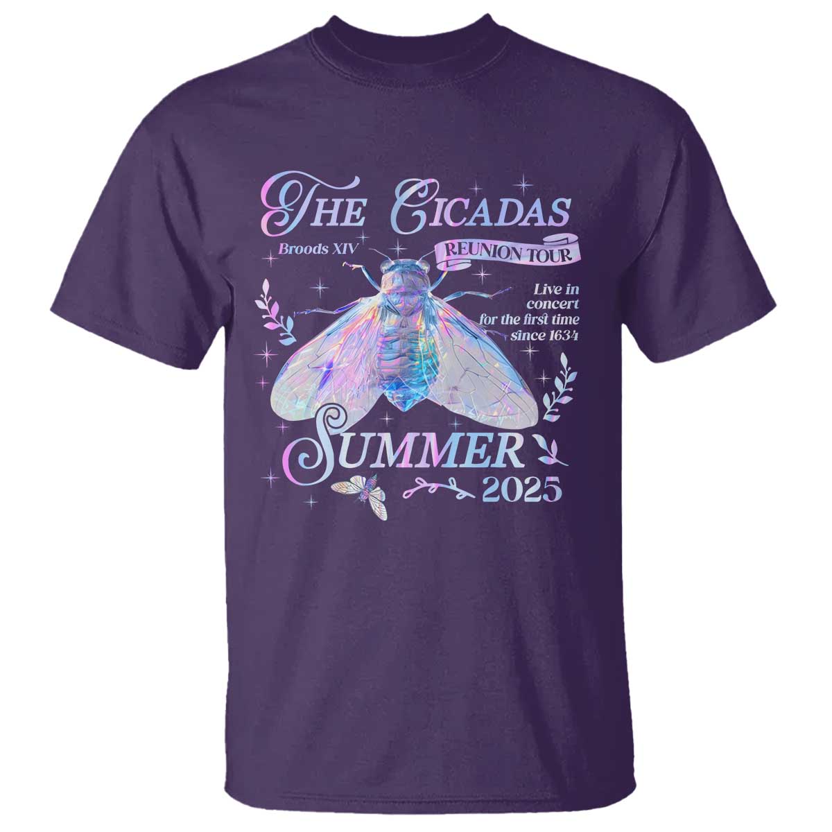 The Cicadas Brood XIV Reunion Tour Summer 2025 T Shirt Live In Concert For The First Time Since 1634