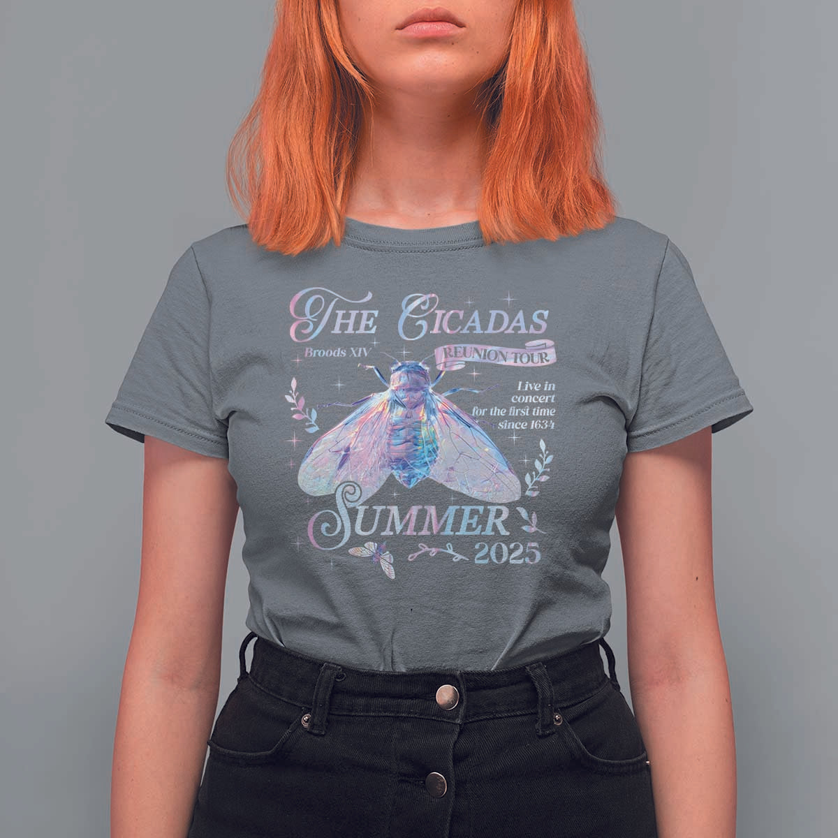 The Cicadas Brood XIV Reunion Tour Summer 2025 T Shirt For Women Live In Concert For The First Time Since 1634