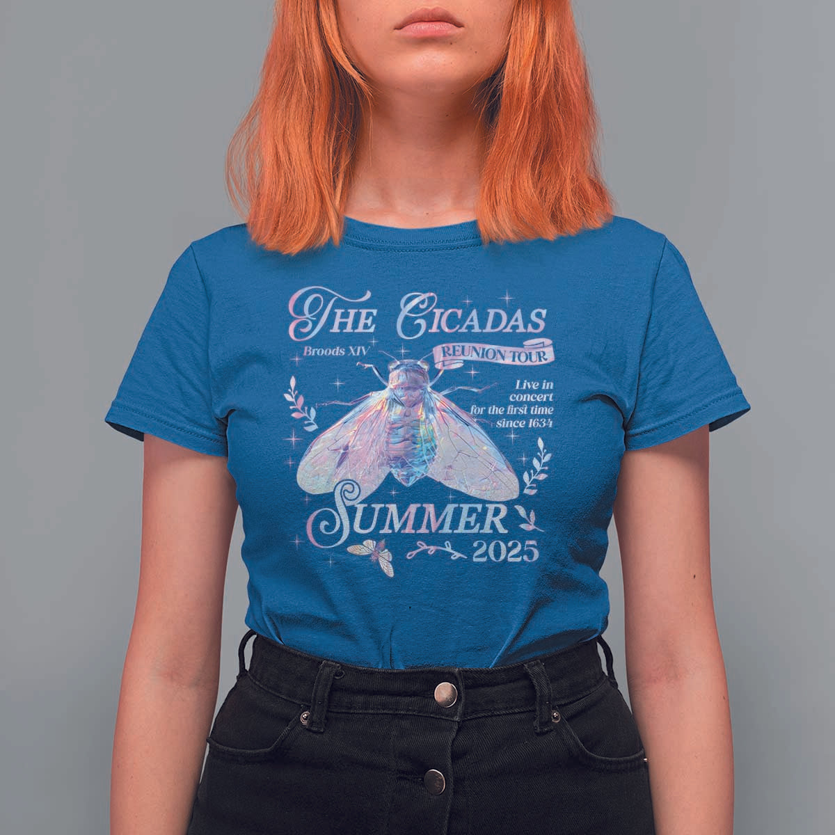 The Cicadas Brood XIV Reunion Tour Summer 2025 T Shirt For Women Live In Concert For The First Time Since 1634