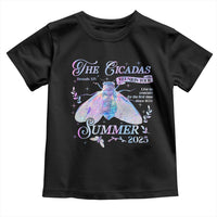 The Cicadas Brood XIV Reunion Tour Summer 2025 Toddler T Shirt Live In Concert For The First Time Since 1634