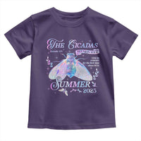 The Cicadas Brood XIV Reunion Tour Summer 2025 Toddler T Shirt Live In Concert For The First Time Since 1634