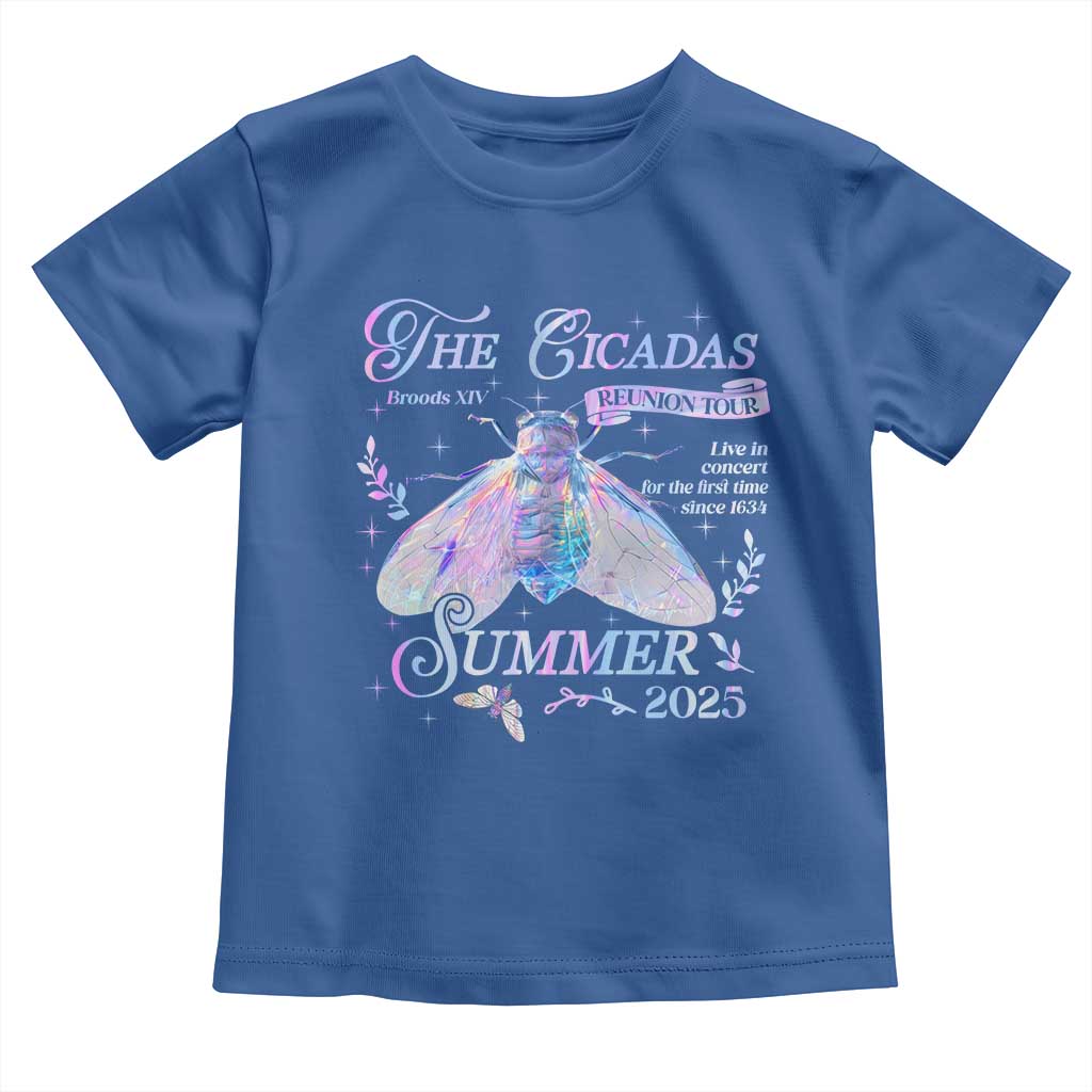 The Cicadas Brood XIV Reunion Tour Summer 2025 Toddler T Shirt Live In Concert For The First Time Since 1634
