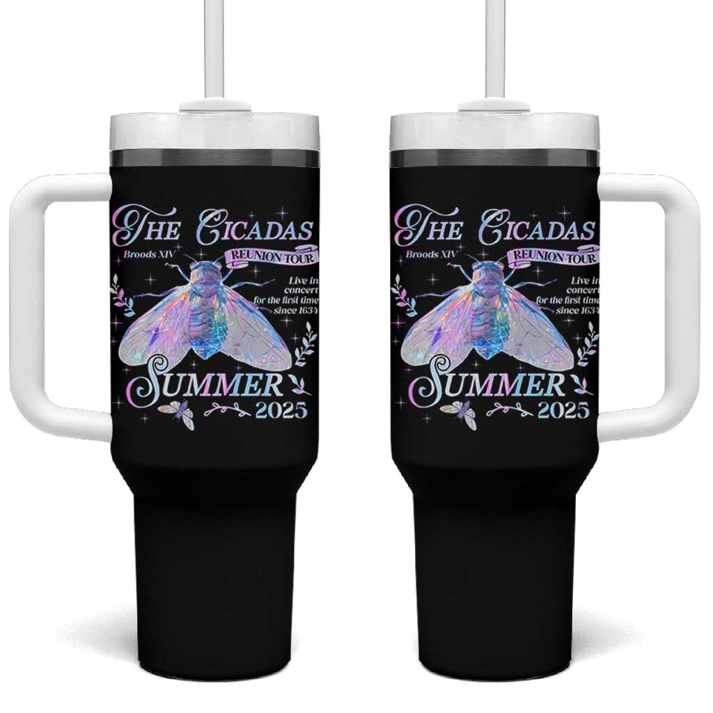 The Cicadas Brood XIV Reunion Tour Summer 2025 Tumbler With Handle Live In Concert For The First Time Since 1634