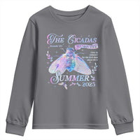 The Cicadas Brood XIV Reunion Tour Summer 2025 Youth Sweatshirt Live In Concert For The First Time Since 1634