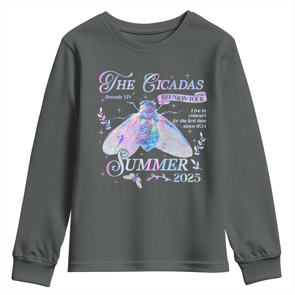 The Cicadas Brood XIV Reunion Tour Summer 2025 Youth Sweatshirt Live In Concert For The First Time Since 1634