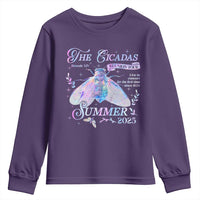 The Cicadas Brood XIV Reunion Tour Summer 2025 Youth Sweatshirt Live In Concert For The First Time Since 1634