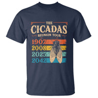 Funny Cicada Brood XIV 2025 T Shirt Periodical Cicada Tour 1907 2008 2042