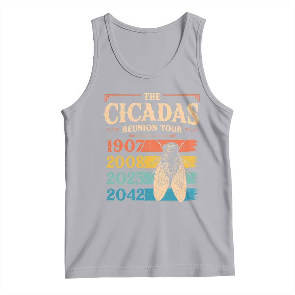 Funny Cicada Brood XIV 2025 Tank Top Periodical Cicada Tour 1907 2008 2042