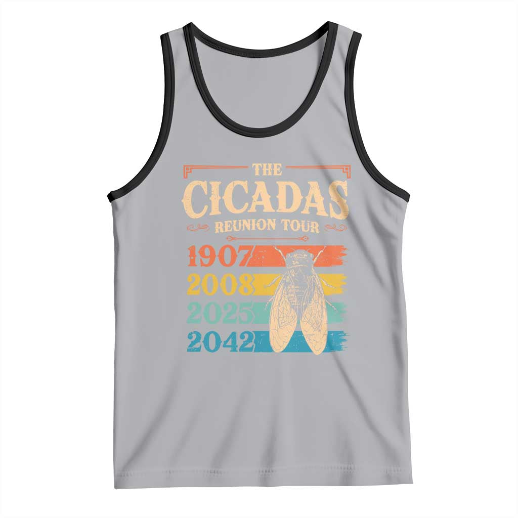 Funny Cicada Brood XIV 2025 Tank Top Periodical Cicada Tour 1907 2008 2042