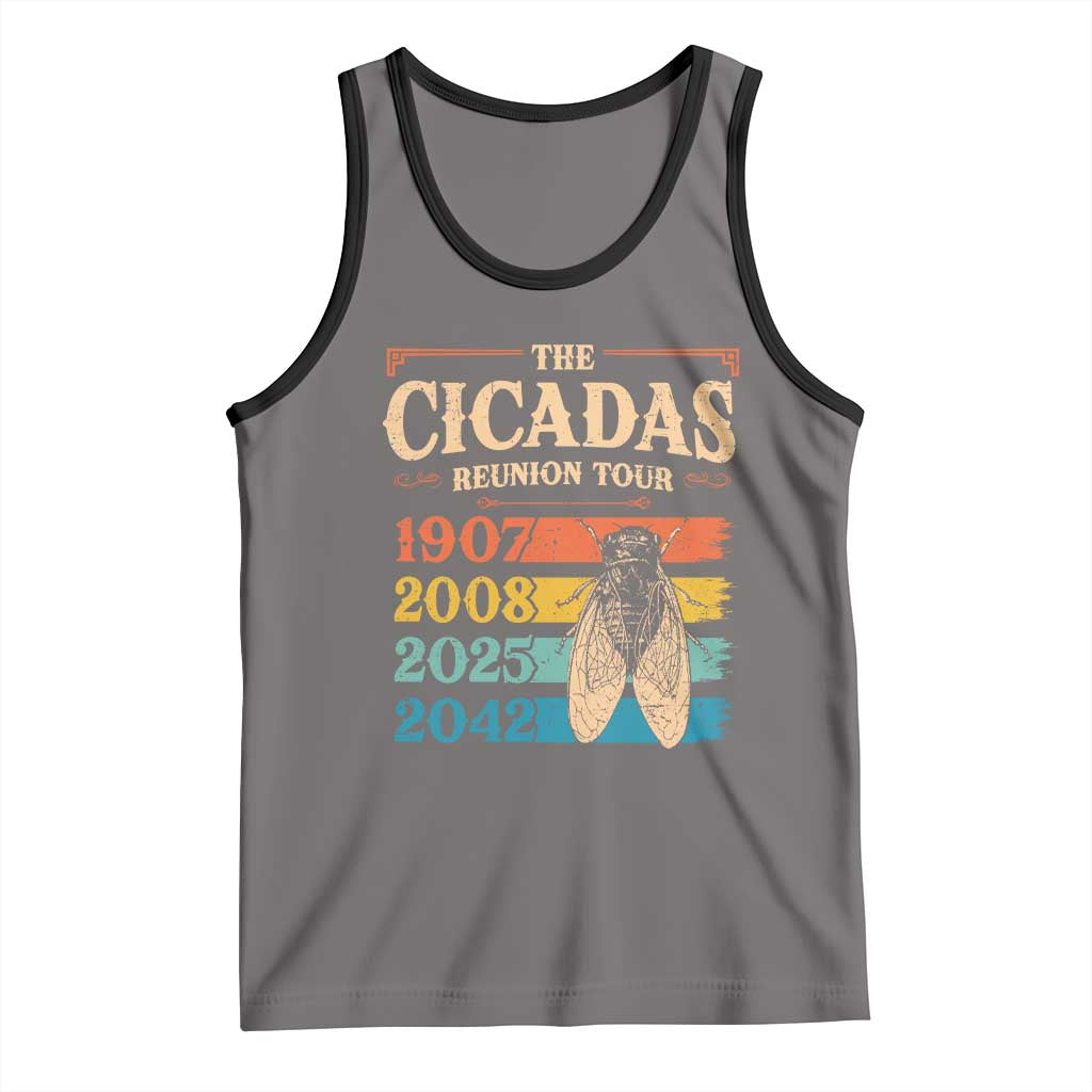 Funny Cicada Brood XIV 2025 Tank Top Periodical Cicada Tour 1907 2008 2042