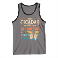 Funny Cicada Brood XIV 2025 Tank Top Periodical Cicada Tour 1907 2008 2042