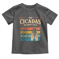 Funny Cicada Brood XIV 2025 Toddler T Shirt Periodical Cicada Tour 1907 2008 2042