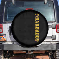 Funny Bajan Pride Barbados Trident Spare Tire Cover