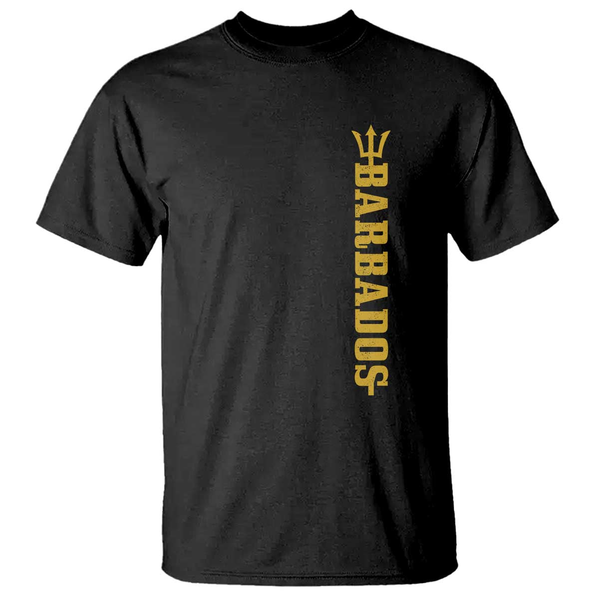 Funny Bajan Pride Barbados Trident T Shirt