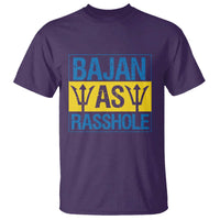 Funny Bajan As Rasshole T Shirt Barbados Flag With Barbados Tridents