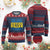 Funny Bajan As Rasshole Knitted Sweatshirt Barbados Flag With Barbados Tridents - Wonder Print Shop