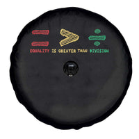 Juneteenth Equality Is Greater Than Division Spare Tire Cover Equal Rights Math Symbol