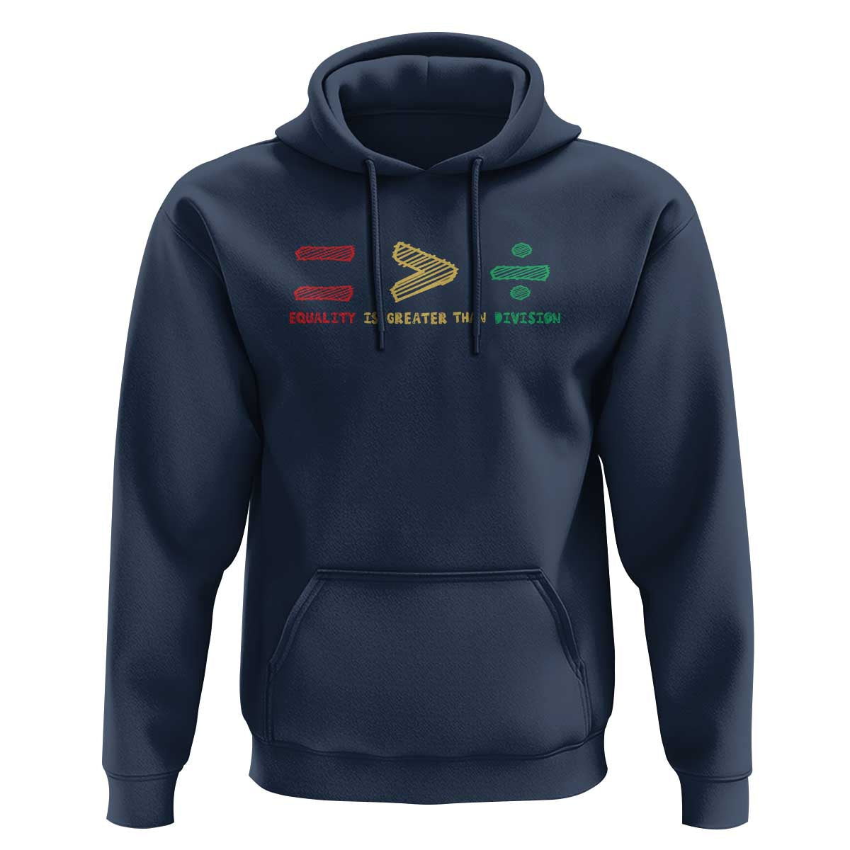 Juneteenth Equality Is Greater Than Division Hoodie Equal Rights Math Symbol