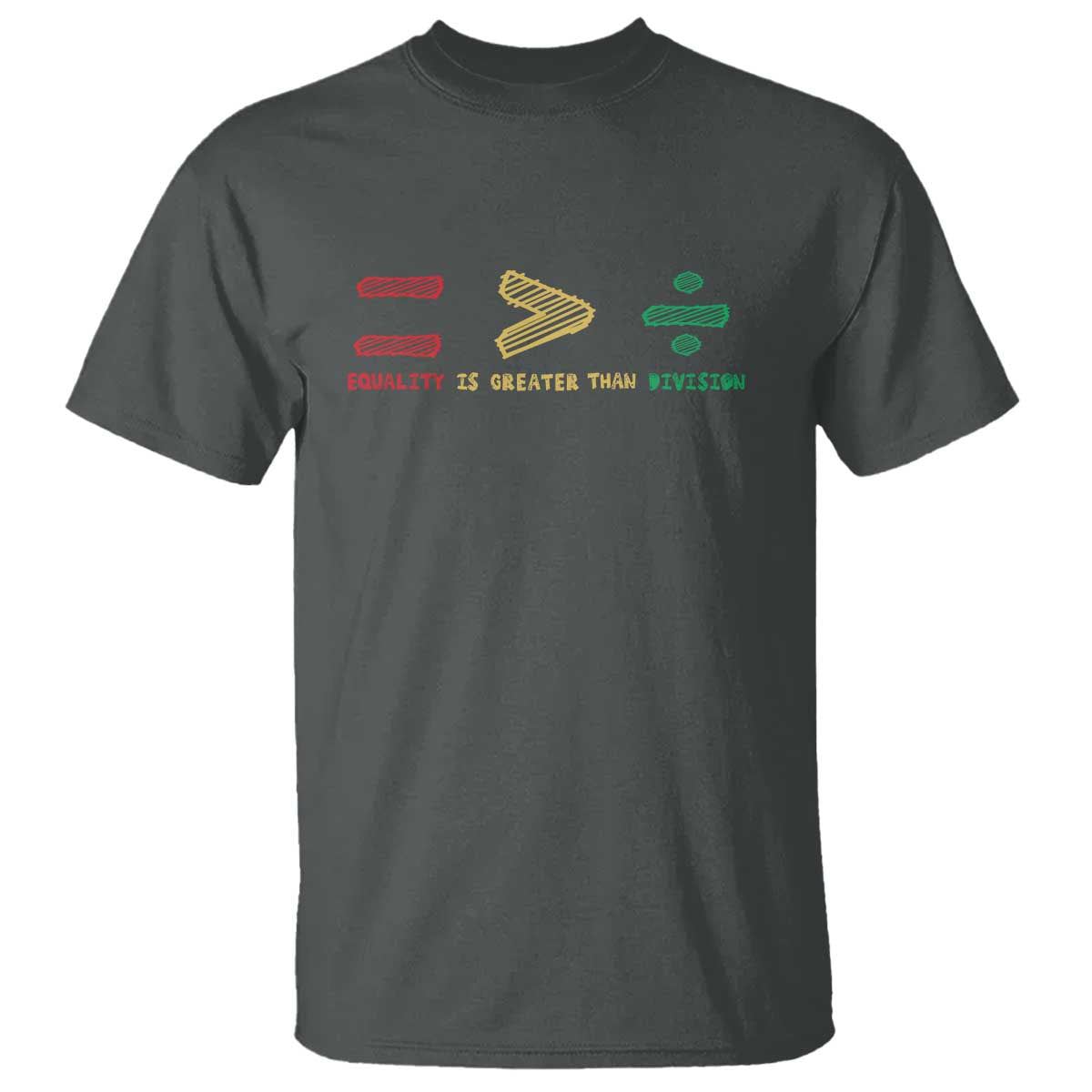 Juneteenth Equality Is Greater Than Division T Shirt Equal Rights Math Symbol