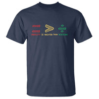 Juneteenth Equality Is Greater Than Division T Shirt Equal Rights Math Symbol