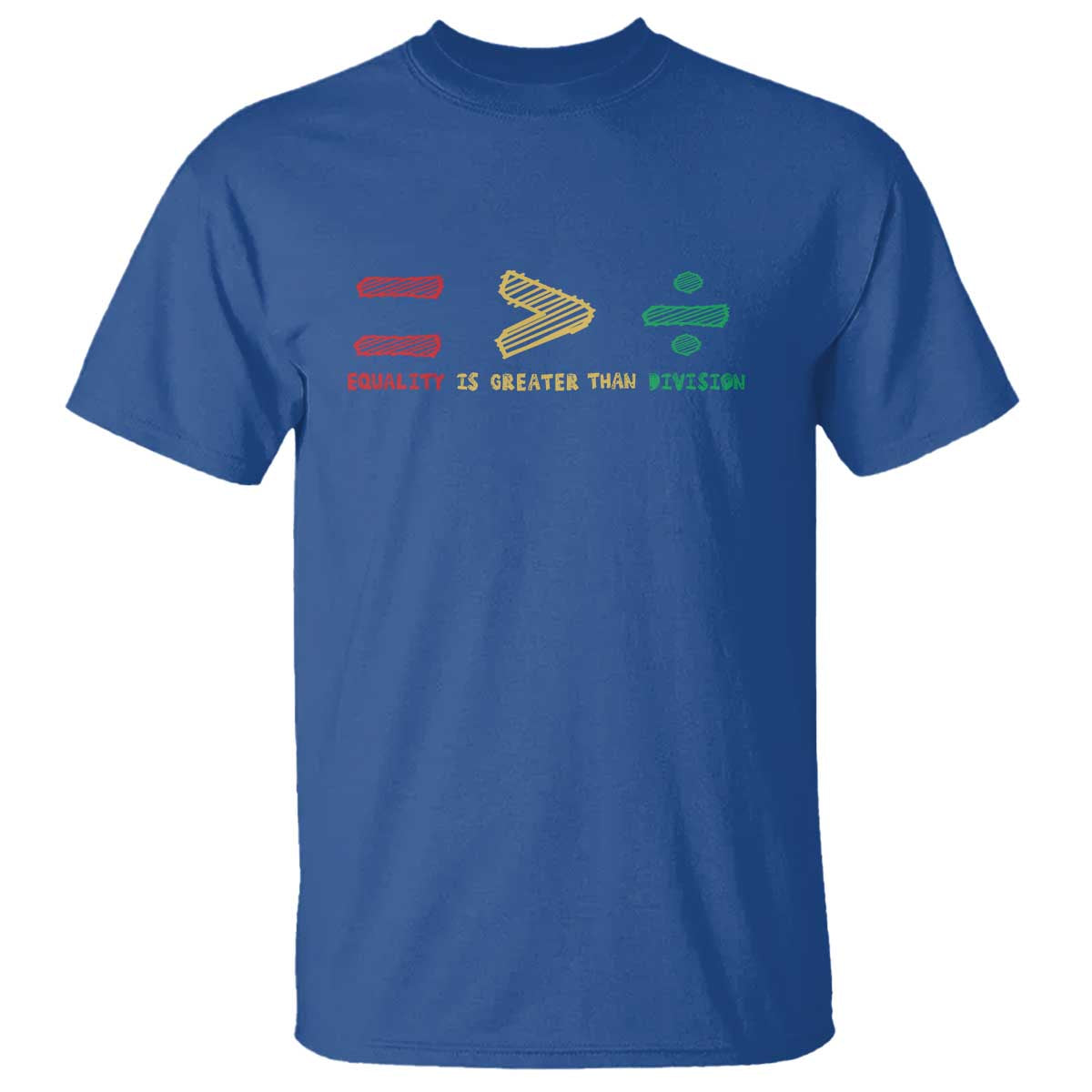 Juneteenth Equality Is Greater Than Division T Shirt Equal Rights Math Symbol