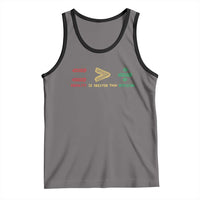 Juneteenth Equality Is Greater Than Division Tank Top Equal Rights Math Symbol