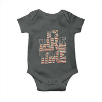 Funny It's Lake Time Baby Onesie Patriotic Boater American Flag USA 4th of July - Wonder Print Shop