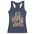 Funny It's Lake Time Racerback Tank Top Patriotic Boater American Flag USA 4th of July - Wonder Print Shop