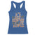 Funny It's Lake Time Racerback Tank Top Patriotic Boater American Flag USA 4th of July - Wonder Print Shop