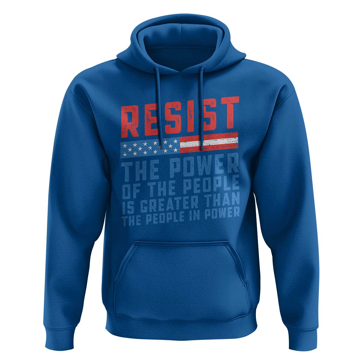 Funny Resist The Power Of The People Is Greater Than The People In Power Hoodie - Wonder Print Shop