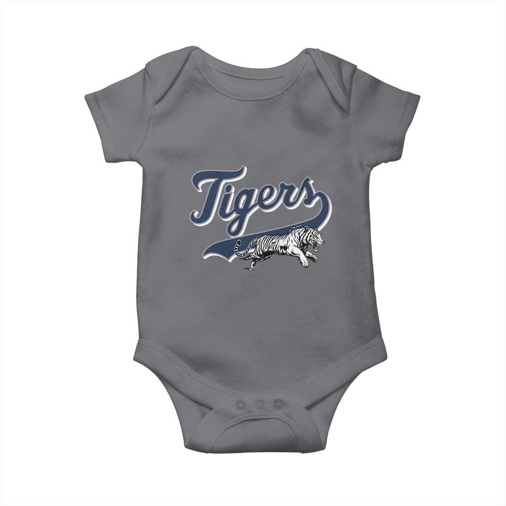 Funny Tiger Lover Sports Name Baseball Baby Onesie - Wonder Print Shop