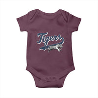 Funny Tiger Lover Sports Name Baseball Baby Onesie - Wonder Print Shop