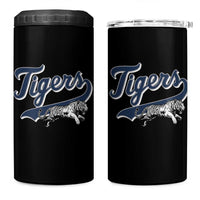 Funny Tiger Lover Sports Name Baseball 4 in 1 Can Cooler Tumbler - Wonder Print Shop