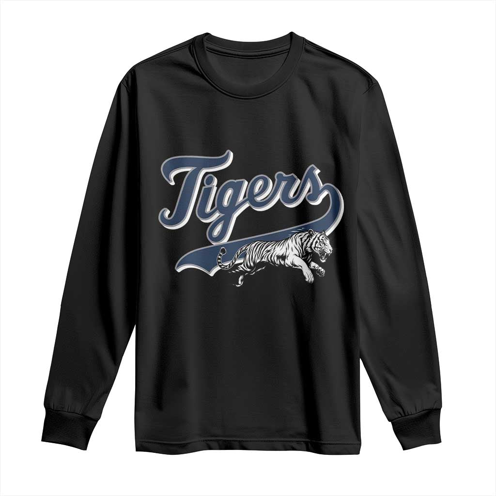 Funny Tiger Lover Sports Name Baseball Long Sleeve Shirt - Wonder Print Shop
