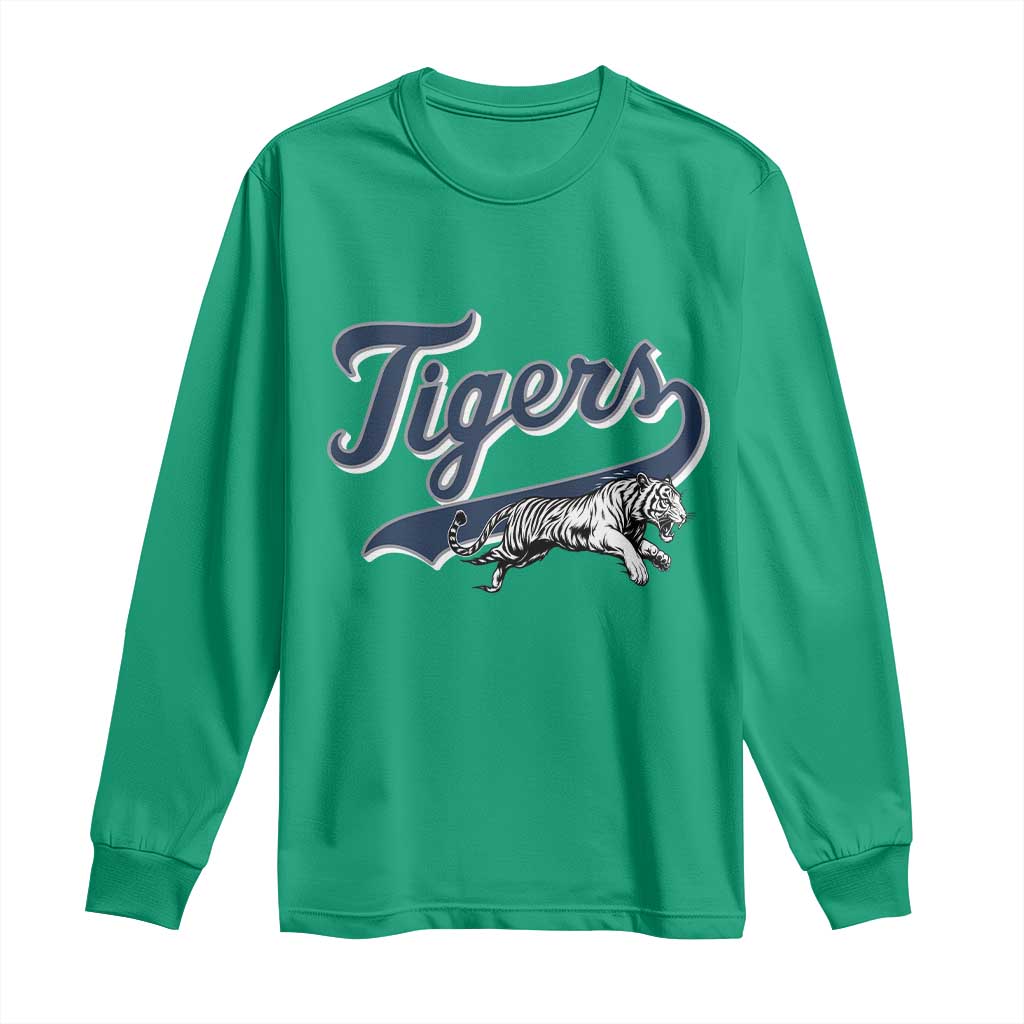 Funny Tiger Lover Sports Name Baseball Long Sleeve Shirt - Wonder Print Shop